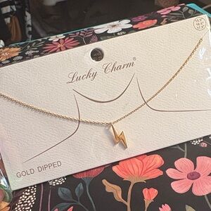 Lightning Bolt Dainty Necklace